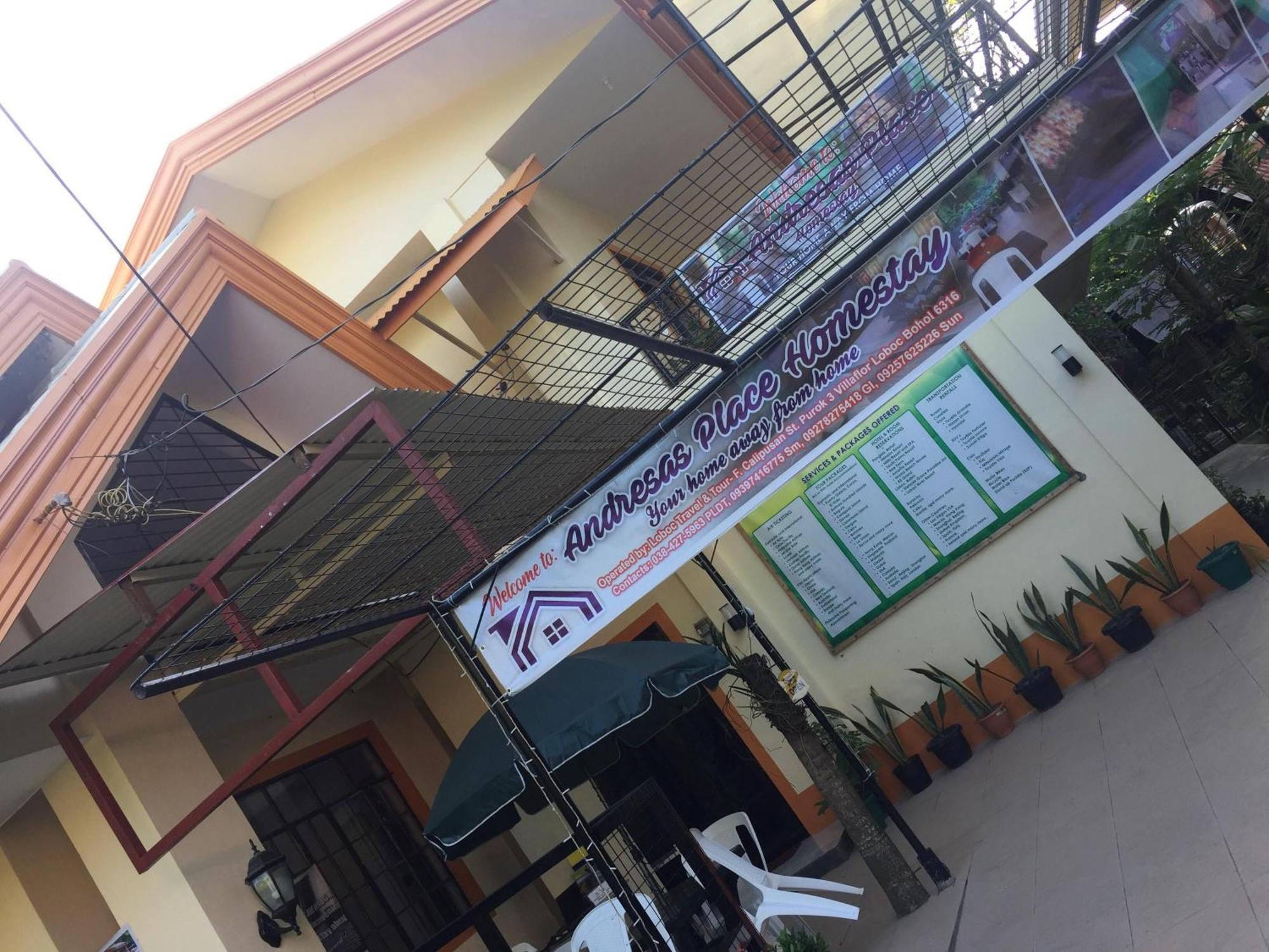 Andresas Homestay Loboc Zewnętrze zdjęcie